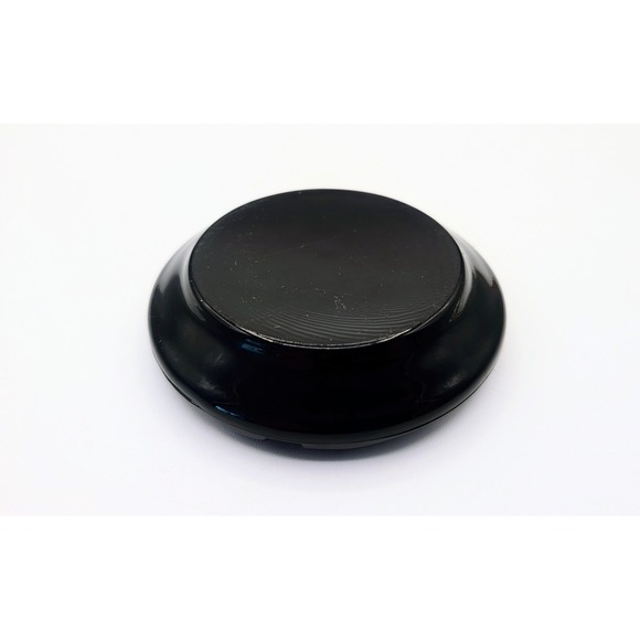 Hotel Monteleone New Orleans Black Glass Ashtray Vintage Tobacciana Souvenir 4in - Picture 4 of 6